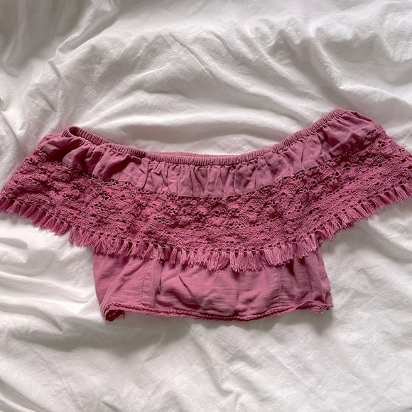 Off shoulder summer crop top - Picture 1 of 2